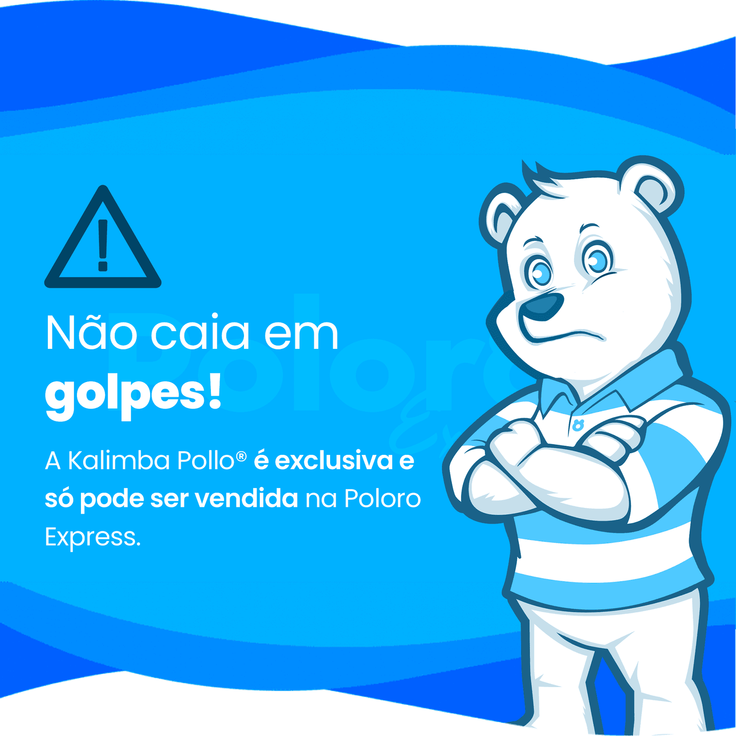 Kalimba Pollo® 17 teclas ergonômica - LEVE 6 BRINDES - poloroexpress