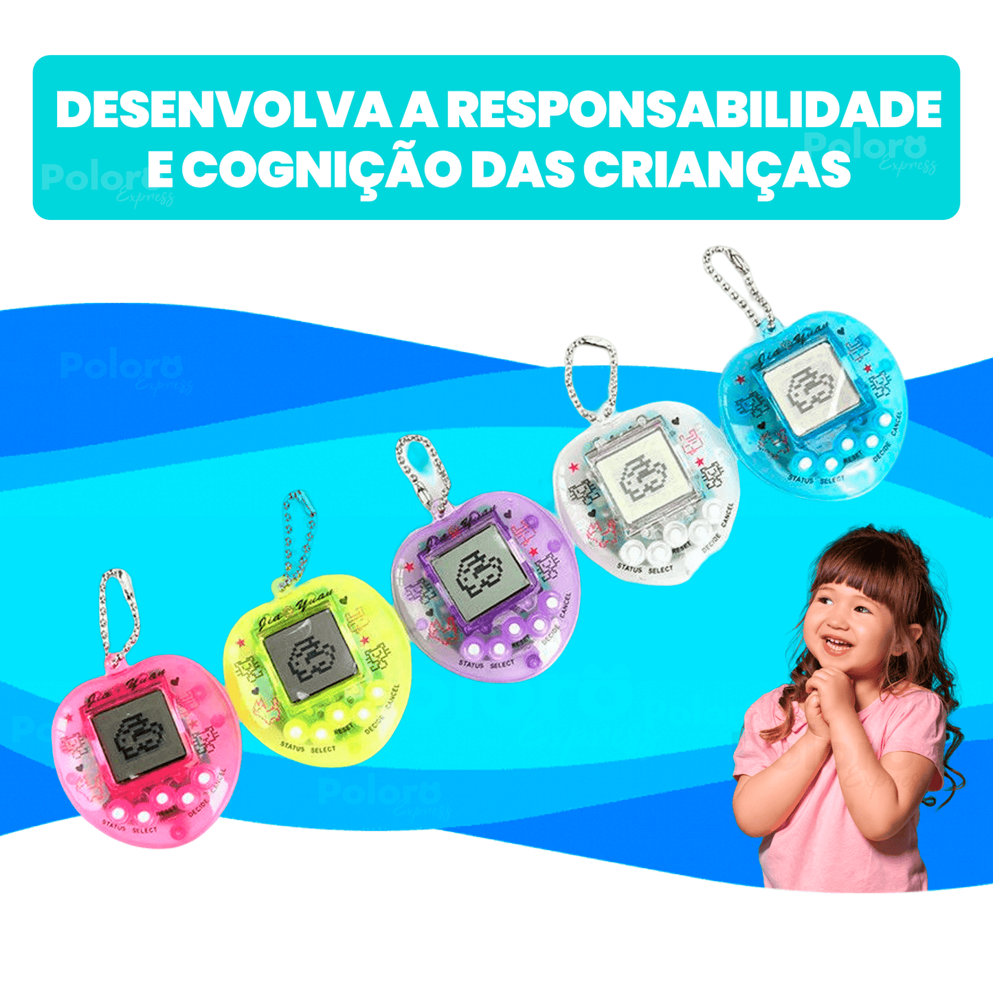 Tamagotchi - Bichinho Virtual (PAGUE 1 LEVE 2) - poloroexpress