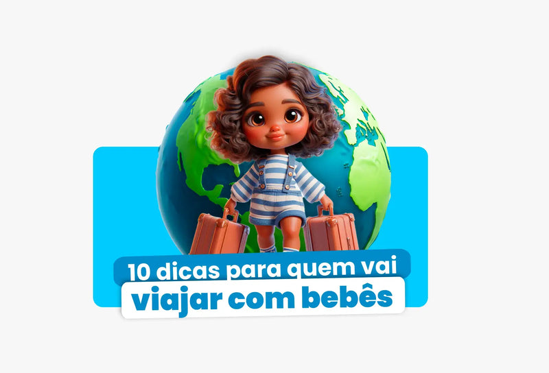 Dicas para Viajar com Bebês e Crianças Pequenas