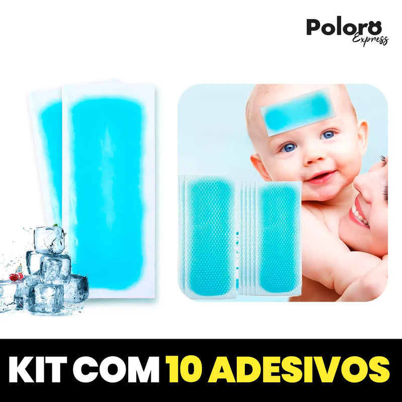 Adesivo de Resfriamento Pollo® - KIT COM 10 PEÇAS SÓ HOJE!