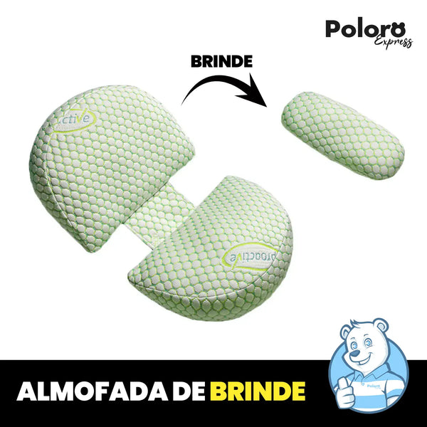 Travesseiro de Gravidez Pollo® + ALMOFADA DE BRINDE (SÓ HOJE)