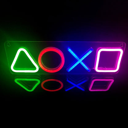 Luminária Neon Gamer com cabo USB