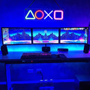 Luminária Neon Gamer com cabo USB