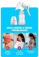 Mamadeira Bomba de Leite Manual Pollo®