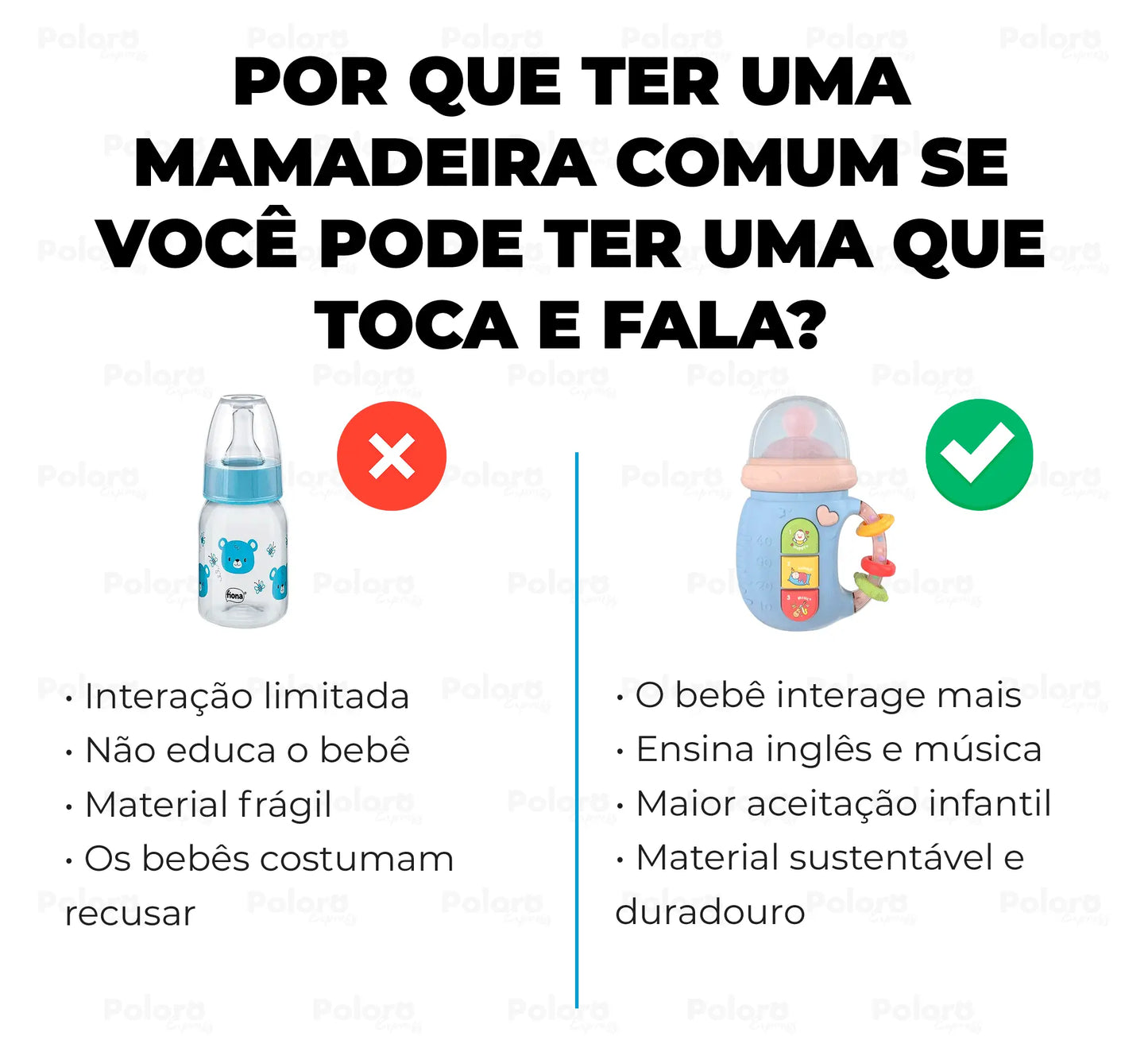 Mamadeira Musical BabyEducation Pollo®