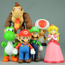 Bonecos do Super Mario de 11cm a 14cm - Action Figures