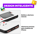 Capa de iPhone RetroCase® com MAIS DE 30 JOGOS nostálgicos + CABO USB DE BRINDE! - poloroexpress