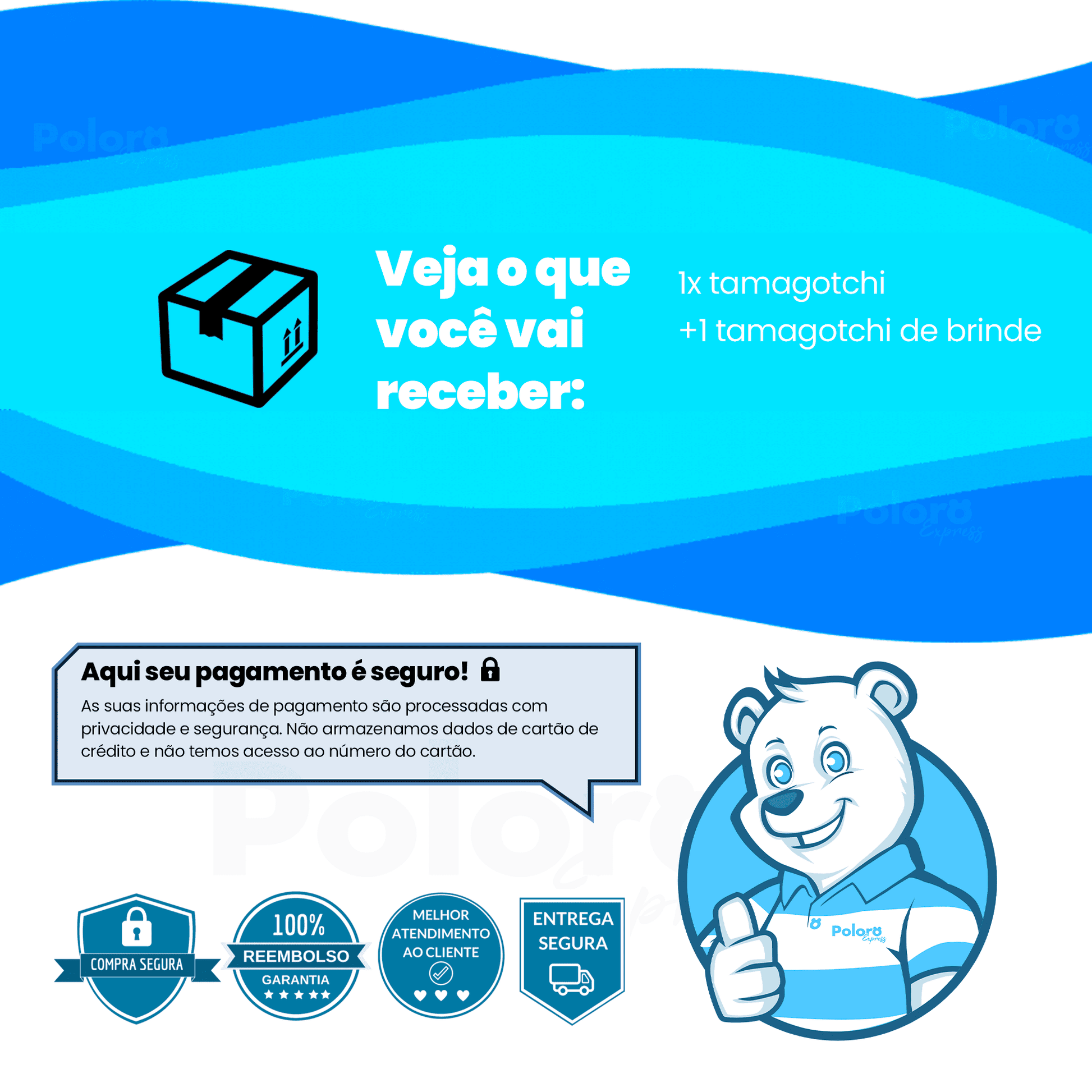 Tamagotchi - Bichinho Virtual (PAGUE 1 LEVE 2) - poloroexpress