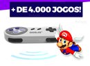 Videogame Retrô Pollo® 4000 Jogos + 2 controles de brinde (Resolução 4K Ultra HD) - poloroexpress