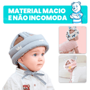 Capacete Protetor de Cabeça Infantil SafeKids® - LEVE 2 JOELHEIRAS DE BRINDE - poloroexpress