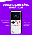 Capa de iPhone RetroCase® com MAIS DE 30 JOGOS nostálgicos + CABO USB DE BRINDE! - poloroexpress