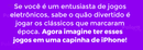 Capa de iPhone RetroCase® com MAIS DE 30 JOGOS nostálgicos + CABO USB DE BRINDE! - poloroexpress