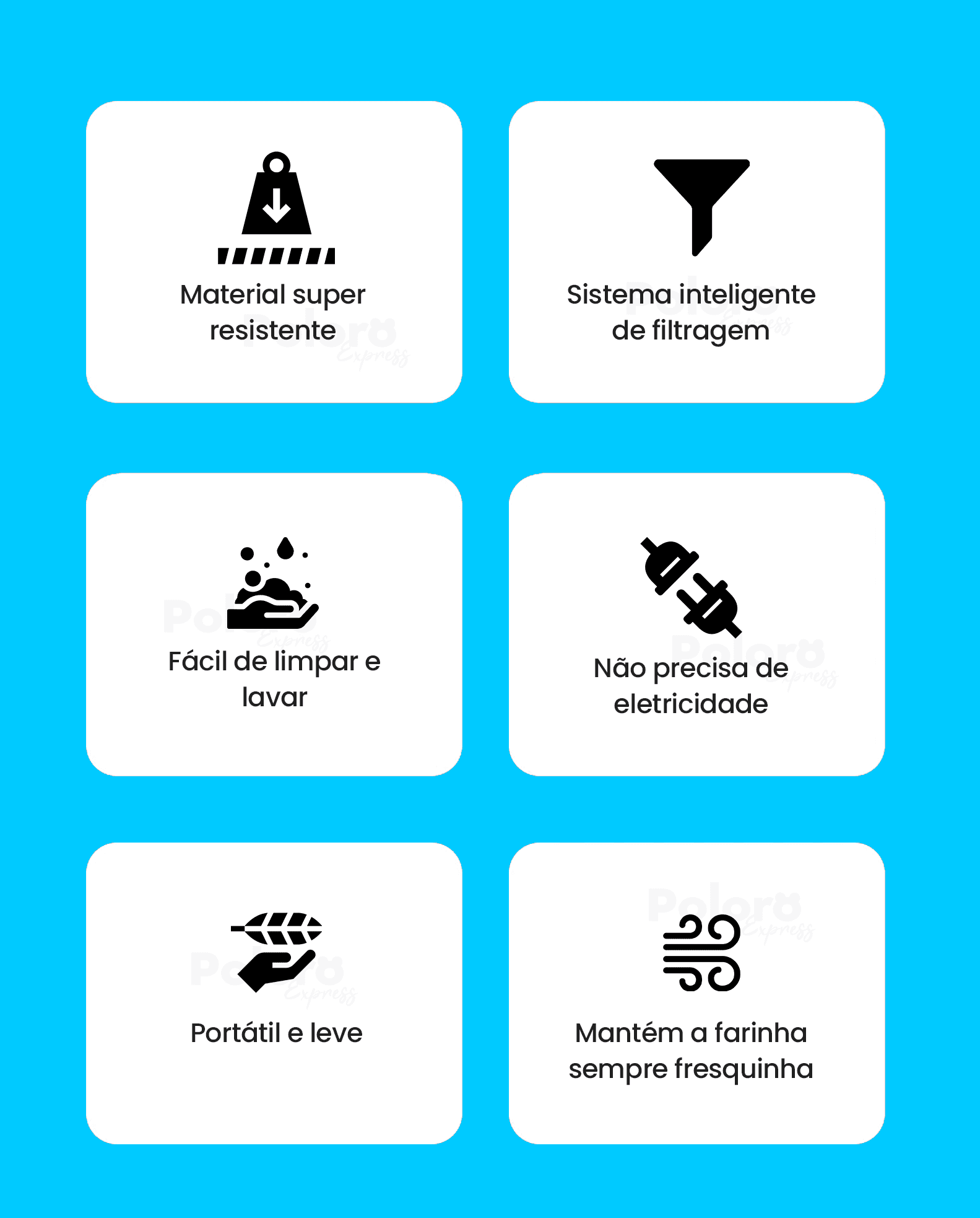 Tapioqueira Rotativa SlimFlour® - LEVE 2 E ECONOMIZE - poloroexpress