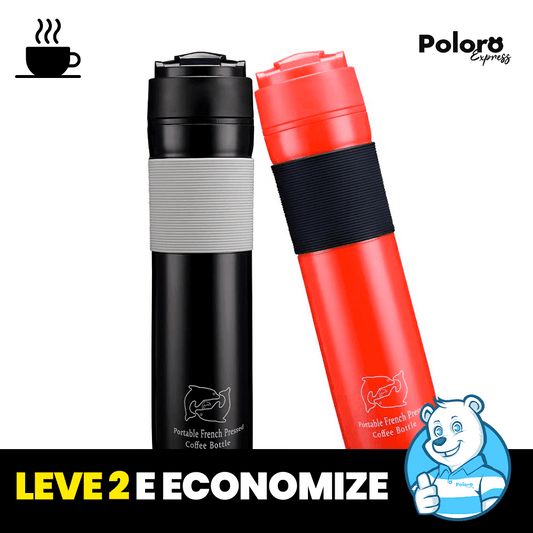 Cafeteira Portátil SmartCoffee® - Prepara o Café na Hora! - poloroexpress