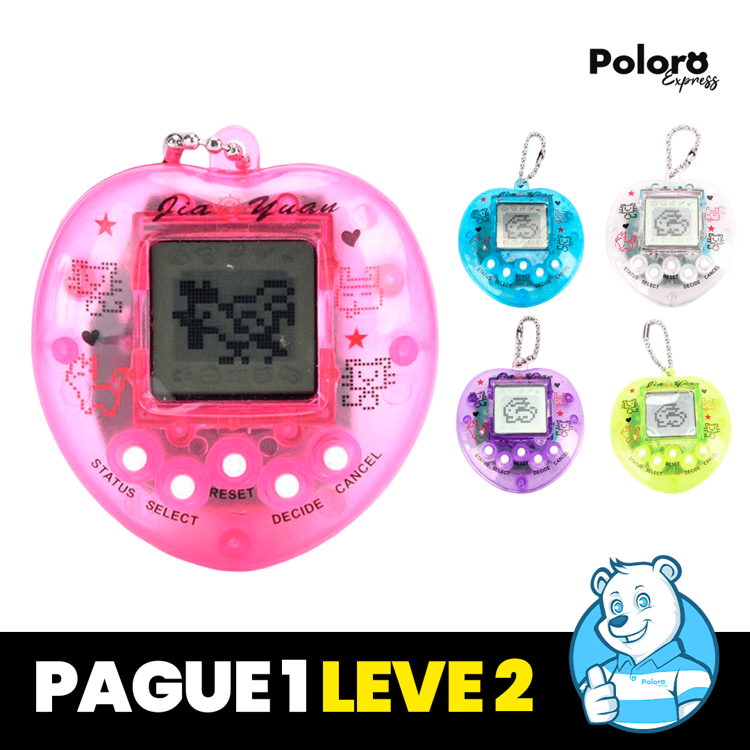 Tamagotchi - Bichinho Virtual (PAGUE 1 LEVE 2) - poloroexpress