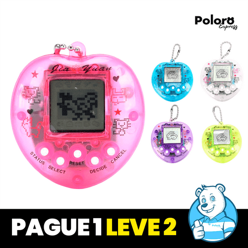 Tamagotchi - Bichinho Virtual (PAGUE 1 LEVE 2) - poloroexpress