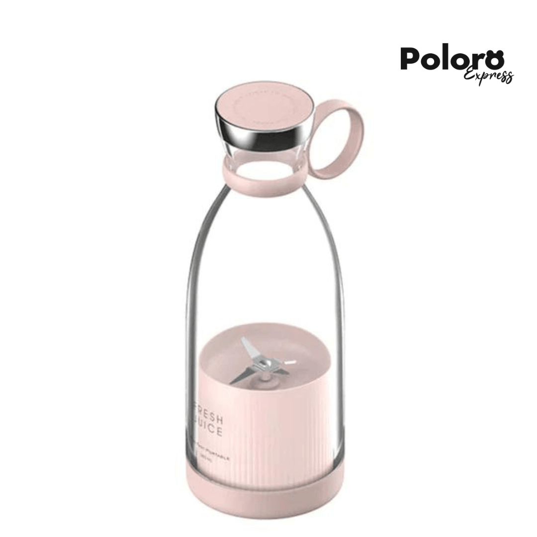 Mini Liquidificador Portátil - Carregamento USB - Lâminas duplas. - poloroexpress
