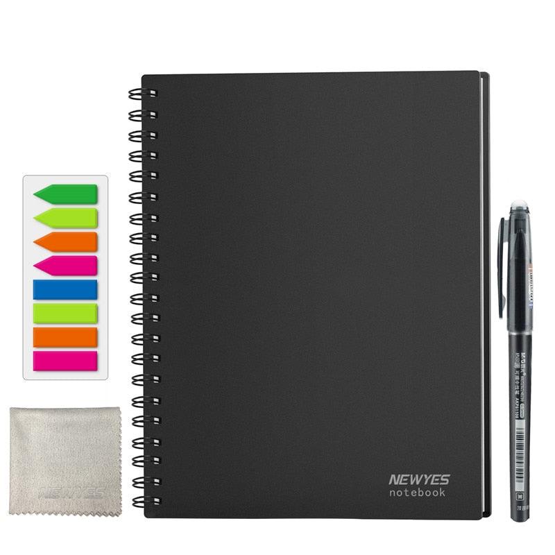 Caderno Inteligente Reutilizável e Apagável CleanBook® + 3 BRINDES - poloroexpress