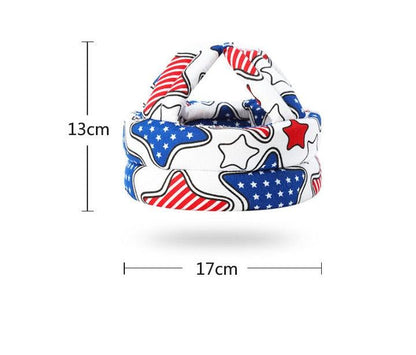 Capacete Protetor de Cabeça Infantil SafeKids® - LEVE 2 JOELHEIRAS DE BRINDE - poloroexpress