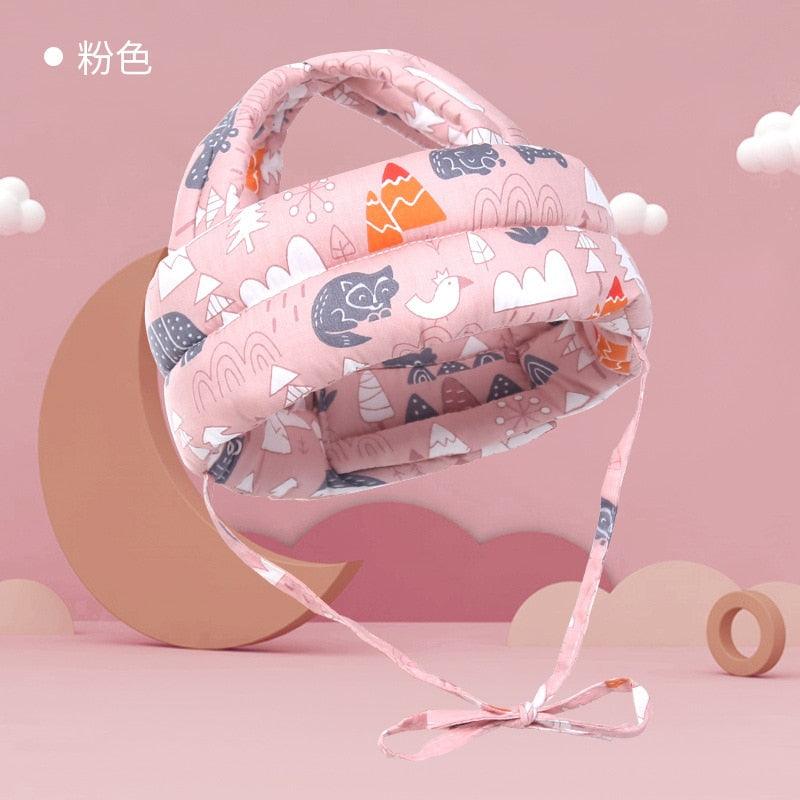 Capacete Protetor de Cabeça Infantil SafeKids® - LEVE 2 JOELHEIRAS DE BRINDE - poloroexpress