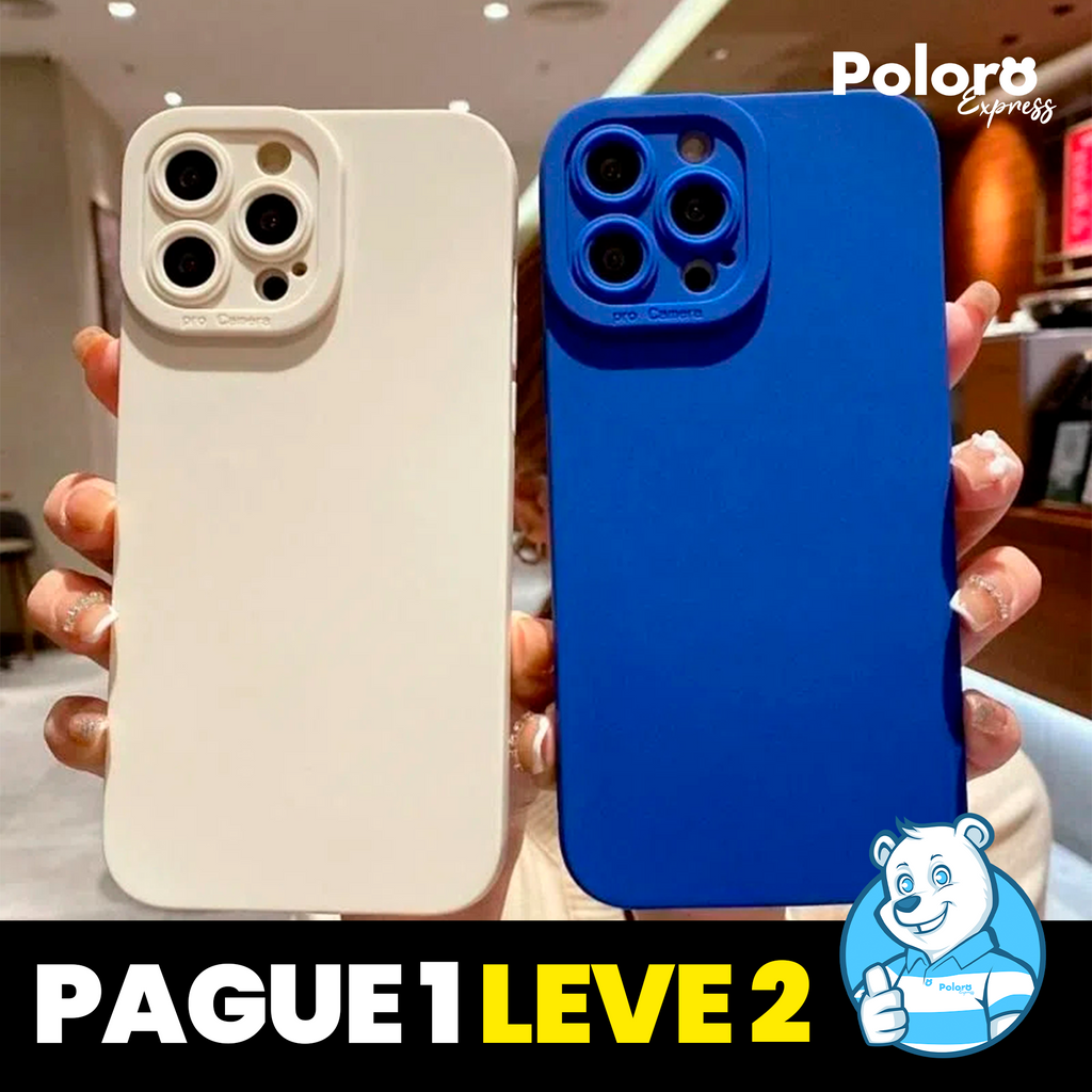 Capa de iPhone RetroCase® com MAIS DE 30 JOGOS nostálgicos + CABO USB